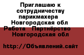 Приглашаю к сотрудничеству парикмахера - Новгородская обл. Работа » Партнёрство   . Новгородская обл.